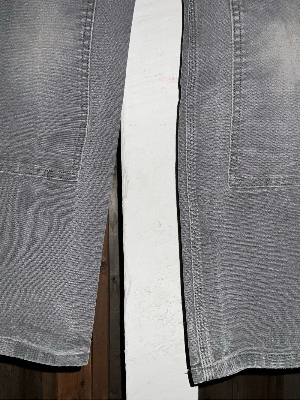 Carhartt Rugged Flex Relaxed Fit Double Knee Pants Gray 34x30 Workwear 103334